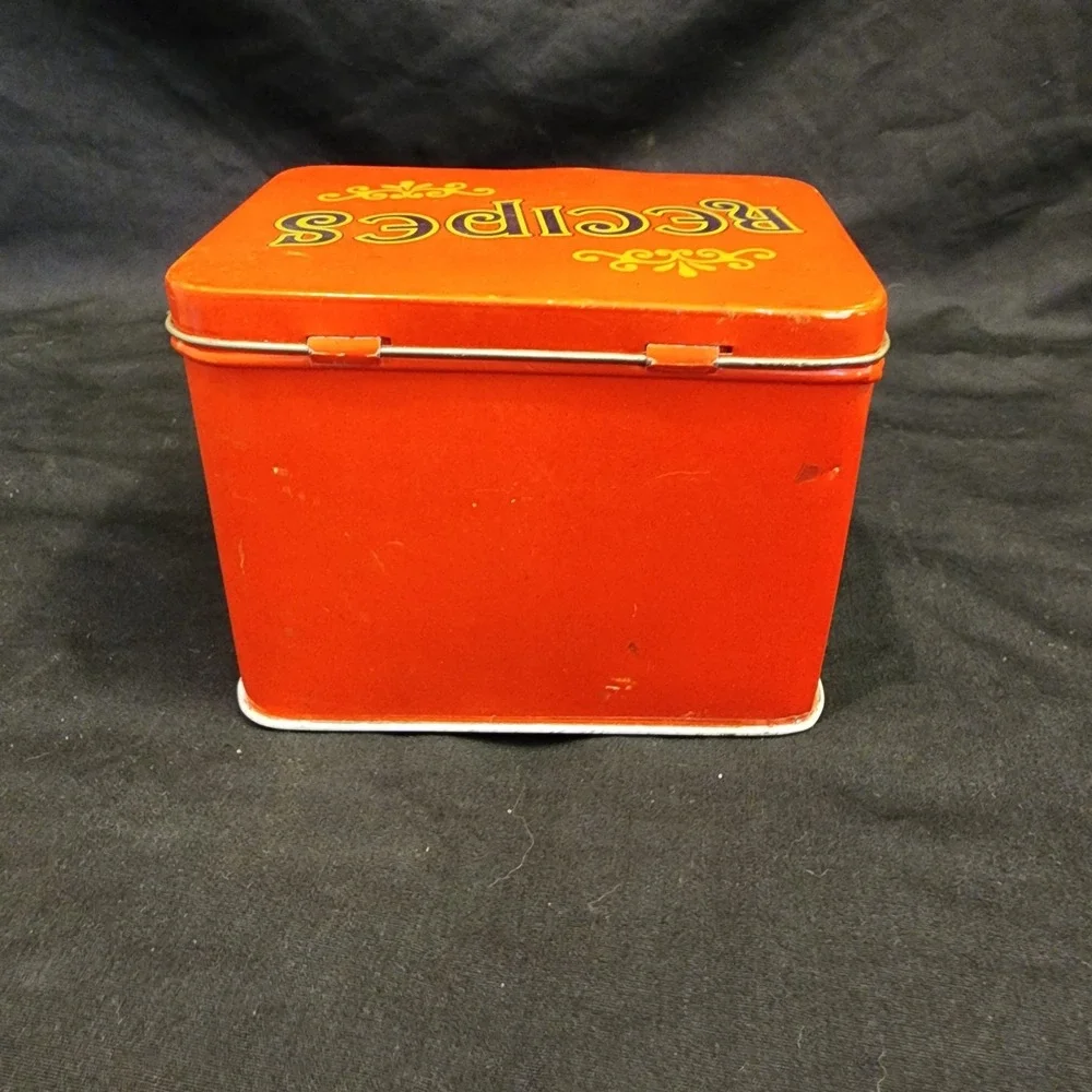 Vintage‎ Coca-Cola Recipes Tin Hinged Box Classic 4.75